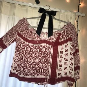 Tribal print blouse